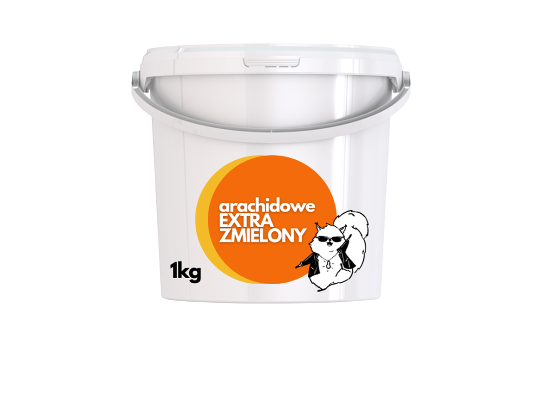 Pasta arachidowa 1kg – konsystencja smooth